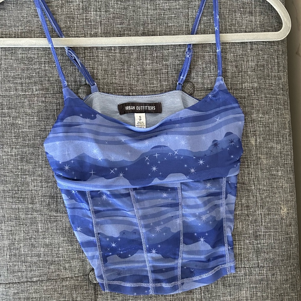 Urban Outfitters Purple Corset Style Top